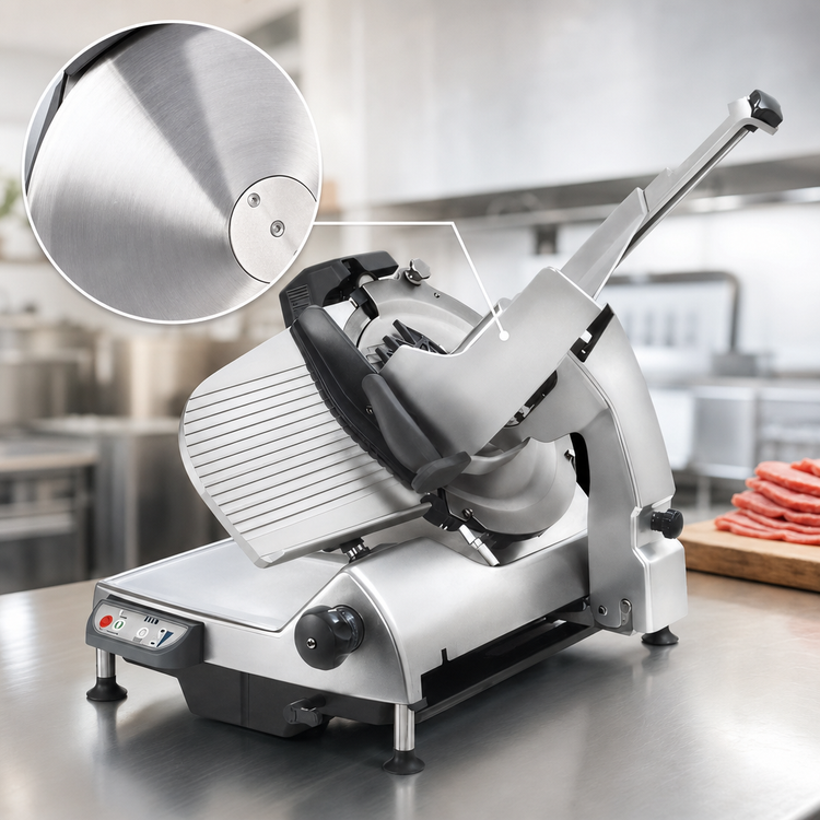 Product image #3 for Hobart HS9N-1 Automatic Heavy-Duty 13-Inch CleanCut Meat Slicer, 120V