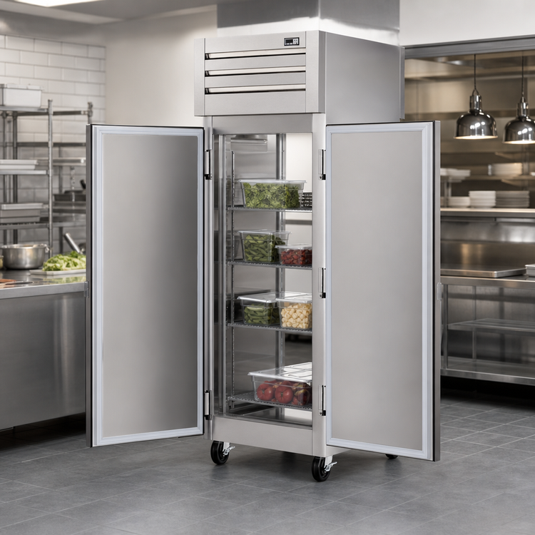 Product image #3 for True SPEC SERIES One-Section Pass-Thru Commercial Freezer with Solid Front and Rear Doors