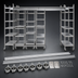 Thumbnail image #3 for Metro Top-Track 18-Foot Track Set for Super Erecta and MetroMax Q Shelving