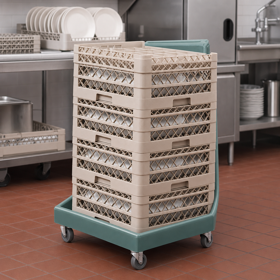 Full-Size Dish Rack Transport