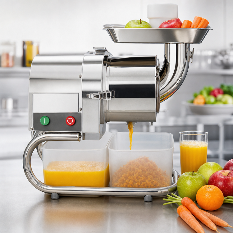 Product image #3 for Robot Coupe C80 Tabletop Automatic Pulp & Juice Extractor, 3/4 HP, 120V