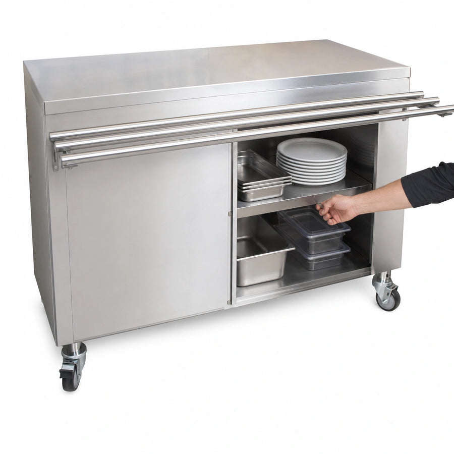 Sliding Door Cabinet Access