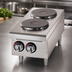 Thumbnail image #3 for Star-Max 12-Inch Countertop Electric Hot Plate with Solid Cast Iron French Top, 2 Burners