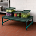 Thumbnail image #3 for QuadPlus Stationary Dunnage Rack with Standard Shelf and Louvered Polypropylene Mat, 36 x 18 x 14 Inches, 1000 lb. Capacity