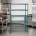 Thumbnail image #3 for Eagle Group Valu-Gard 5-Tier Wire Shelving Starter Unit, 42W x 18D x 86H, Green Epoxy