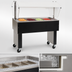 Thumbnail image #3 for Service Mate Deluxe Portable Buffet Cold Pan Unit, 4-Pan, Ice Cooled, 63-1/2-Inch Wide