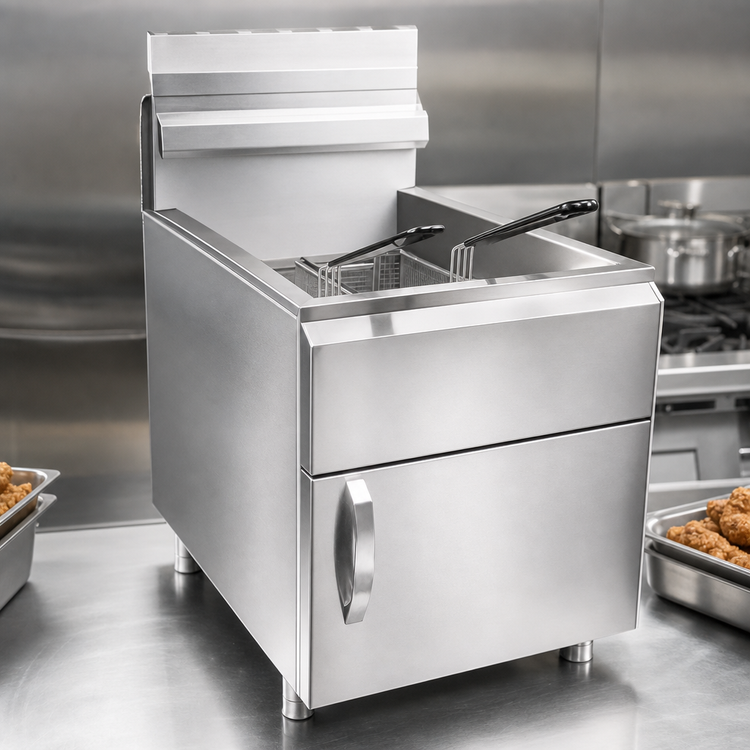 Product image #3 for Globe 30 lb Liquid Propane Countertop Single Pot Gas Fryer