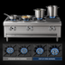 Thumbnail image #3 for Southbend HDO-24SU 24-Inch 4-Burner Gas Countertop Hotplate with Step-Up Open Burners