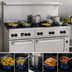 Thumbnail image #3 for Vulcan Endurance 60-Inch Propane Gas Restaurant Range with 10 Open Burners and 2 Standard Ovens