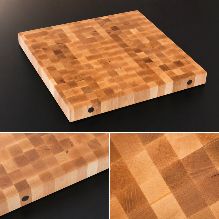 Product image #3 for Boos Block 48 x 32 x 2-1/4-Inch End Grain Northern Hard Rock Maple Island Countertop with Cream Finish and Beeswax