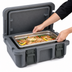 Thumbnail image #4 for Cambro Ultra Pan Carriers UPC140 Non-Electric Top-Loading Insulated Food Pan Carrier for 1 Full-Size GN Pan, Granite Gray