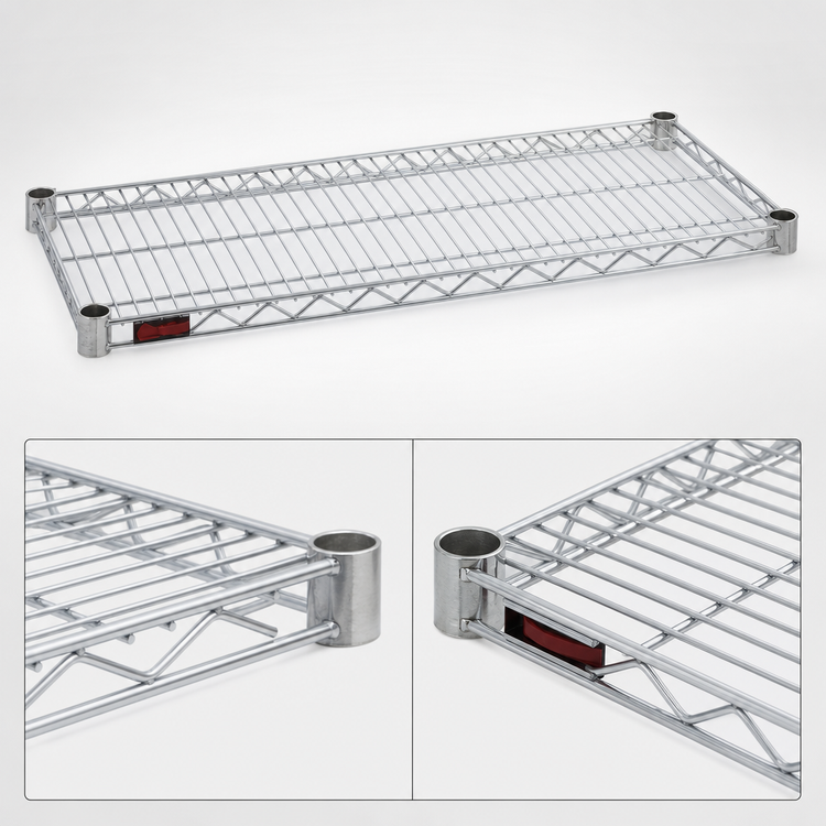 Product image #3 for Eagle QuadTruss 42 Inch x 21 Inch Stainless Steel Wire Shelf