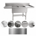 Thumbnail image #3 for Spec-Master FFN2736-2-24-14/3 Two-Compartment Flush Front Commercial Sink with 24-Inch Drainboards