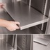 Thumbnail image #3 for BK Resources Optional Removable 18-Gauge Stainless Steel Shelf for 24 x 48 Cabinet Base Chef Tables