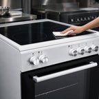Thumbnail image #4 for Summit Commercial Summit Appliance REXT24W 24-Inch White Freestanding Electric Smooth-Top Convection Range with 2.44 Cu. Ft. Oven