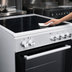 Thumbnail image #4 for Summit Appliance 24-Inch White Electric Smooth-Top Convection Range