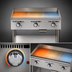 Thumbnail image #3 for Ultra-Max Heavy Duty 36-Inch Electric Countertop Griddle with 24-Inch Deep Polished Steel Plate