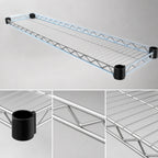 Thumbnail image #3 for Eagle Group QuadTruss QA2172S 72" W x 21" D Stainless Steel Wire Shelf, 600 lb Capacity Case of 2