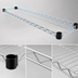 Thumbnail image #3 for QuadTruss Quad-Adjust 72-Inch x 21-Inch Stainless Steel Wire Shelf, 600 lb Capacity