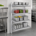 Thumbnail image #3 for Channel T-Bar Cantilevered Shelving System, Aluminum, 48
