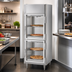 Thumbnail image #3 for Victory UltraSpec™ Pass-Thru Heated Pizza Holding Cabinet, 1-Section, 21.5 Cu. Ft., Standard Depth, 4 Half-Height Glass Doors