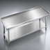 Thumbnail image #3 for Advance Tabco 84-Inch x 30-Inch Galvanized Base Stainless Steel Equipment Stand with Adjustable Undershelf