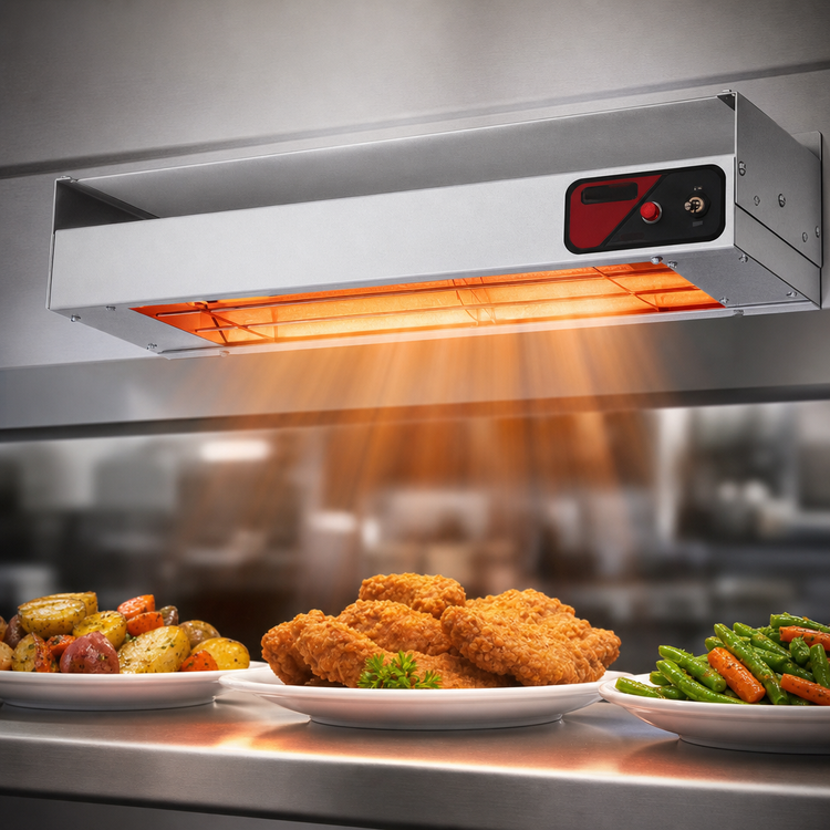 Product image #3 for Nemco 24-Inch Single Lighted Infrared Strip Heater, 240V