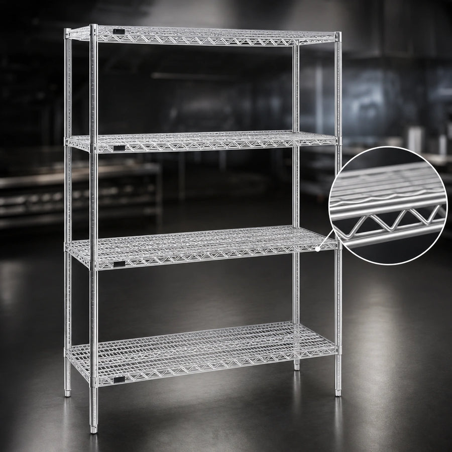 Patented QuadTruss Shelves