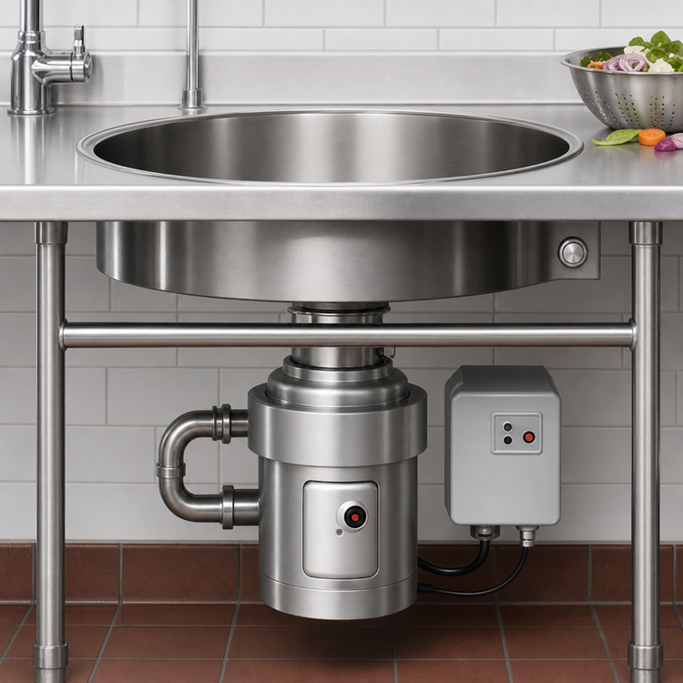 Product image #3 for InSinkErator SS-200 Complete Medium-Capacity Food Waste Disposer Package with 18-Inch Bowl and AquaSaver AS-101 Control Center