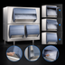 Thumbnail image #3 for Follett SmartGATE SG4600-72 Double Door Upright Ice Bin with 4640 lb Capacity