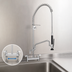 Thumbnail image #3 for Fisher 8-Inch Center Deck-Mount Pre-Rinse Unit with Spring-Action Flexible Gooseneck and 12-Inch Swing Spout