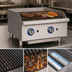 Thumbnail image #3 for Globe 24-Inch Countertop Gas Charbroiler with Char Rock Heating, 80,000 BTU
