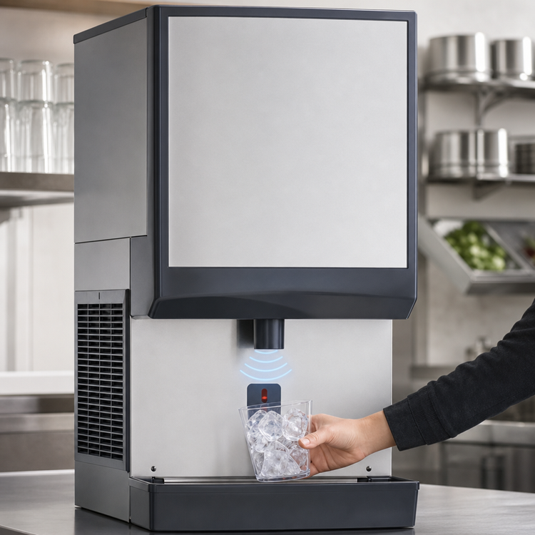 Product image #3 for Symphony Plus 25CI414A-SI Countertop Ice-Only Dispenser with SensorSAFE Dispense