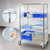 Thumbnail image #3 for Quantum 10 Gauge Clear Vinyl Wire Cart Cover with Zipper Flap, 18 x 48 x 74 Inch