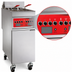 Thumbnail image #4 for Vulcan 1ER85AF 21-Inch Free-Standing Electric Fryer with KleenScreen PLUS Built-In Filtration System, 85 lb Capacity