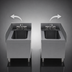 Thumbnail image #3 for Advance Tabco Prestige Bolted Side Splash for 30-Inch Deep Underbar Units