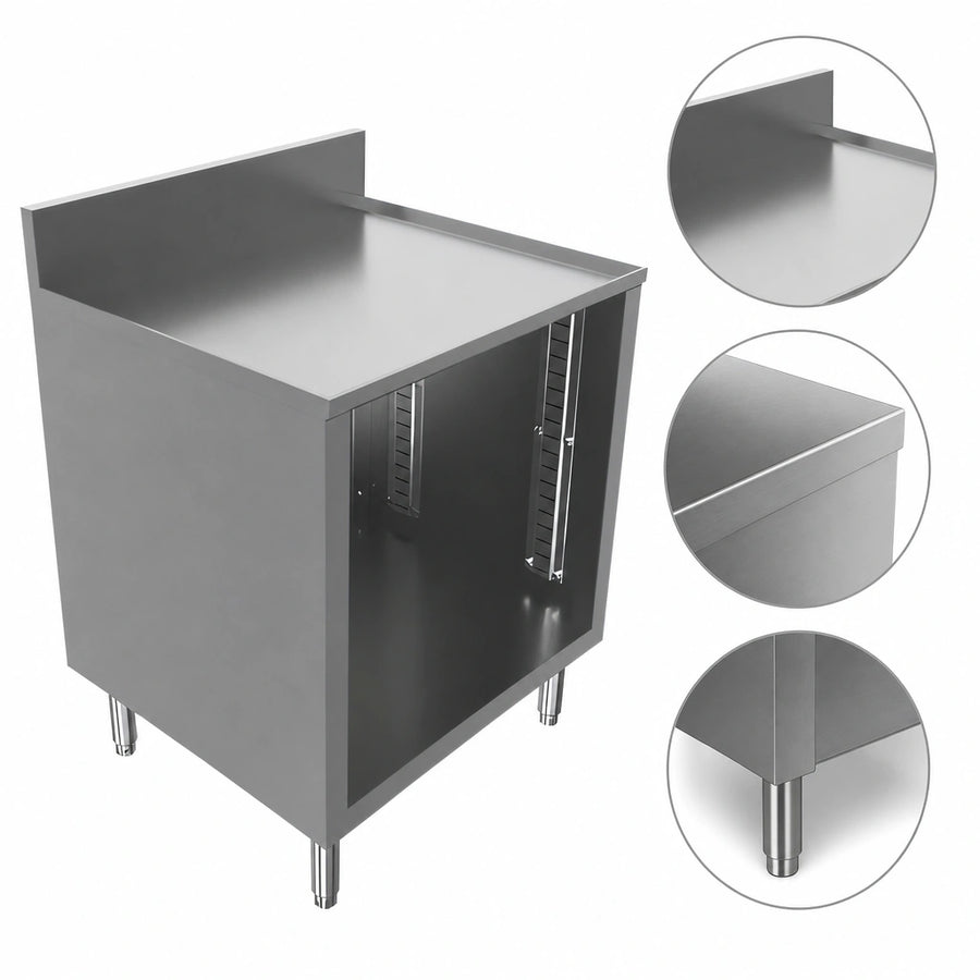 18-Gauge Stainless Steel Construction