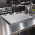 Thumbnail image #4 for John Boos Stainless Steel Countertop, 36 x 25 x 1-1/2 Inch, Flat, No Backsplash