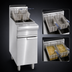 Thumbnail image #3 for Imperial Restaurant Series Range Match Gas Floor Fryer, Dual Tank, 25 lb. Per Tank, 140,000 BTU