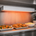 Thumbnail image #3 for Hatco Glo-Ray 60-Inch Standard Wattage Unlighted Infrared Strip Heater, Single Rod, Aluminum, 1050 Watts