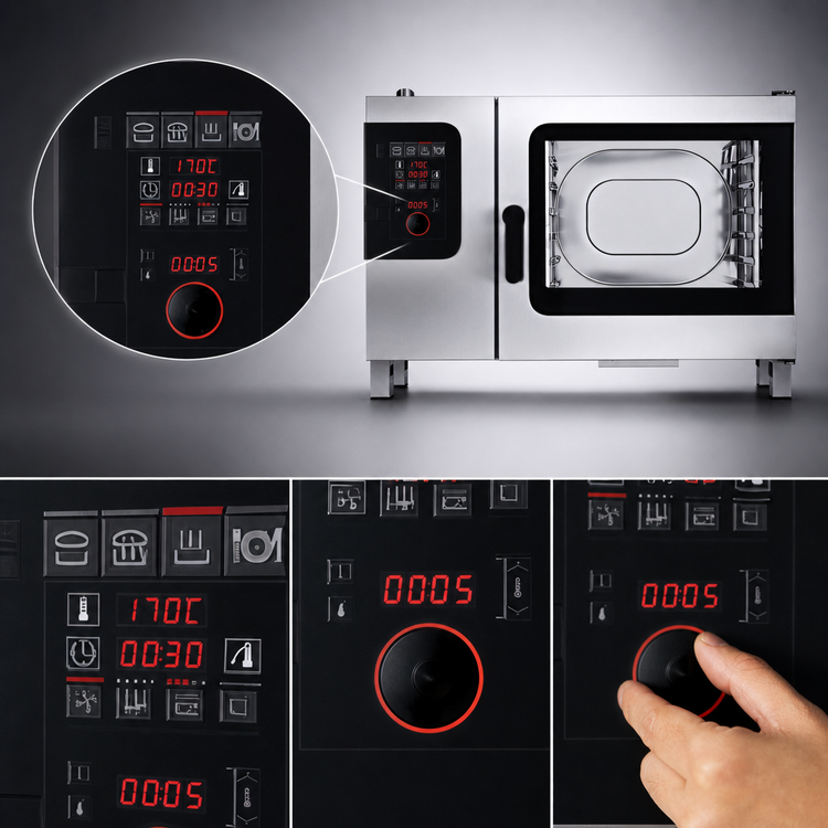 Product image #3 for Convotherm C4 ED 6.20ES-N Maxx Pro Full-Size Electric Boilerless Combi Oven