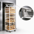 Thumbnail image #3 for Adamatic Roll-In Oven Rack with A-Style Lift, 30 Pan Capacity, Double Side Load