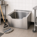 Thumbnail image #3 for Advance Tabco 9-OP-40DF Drop Front Floor-Mounted Stainless Steel Mop Sink