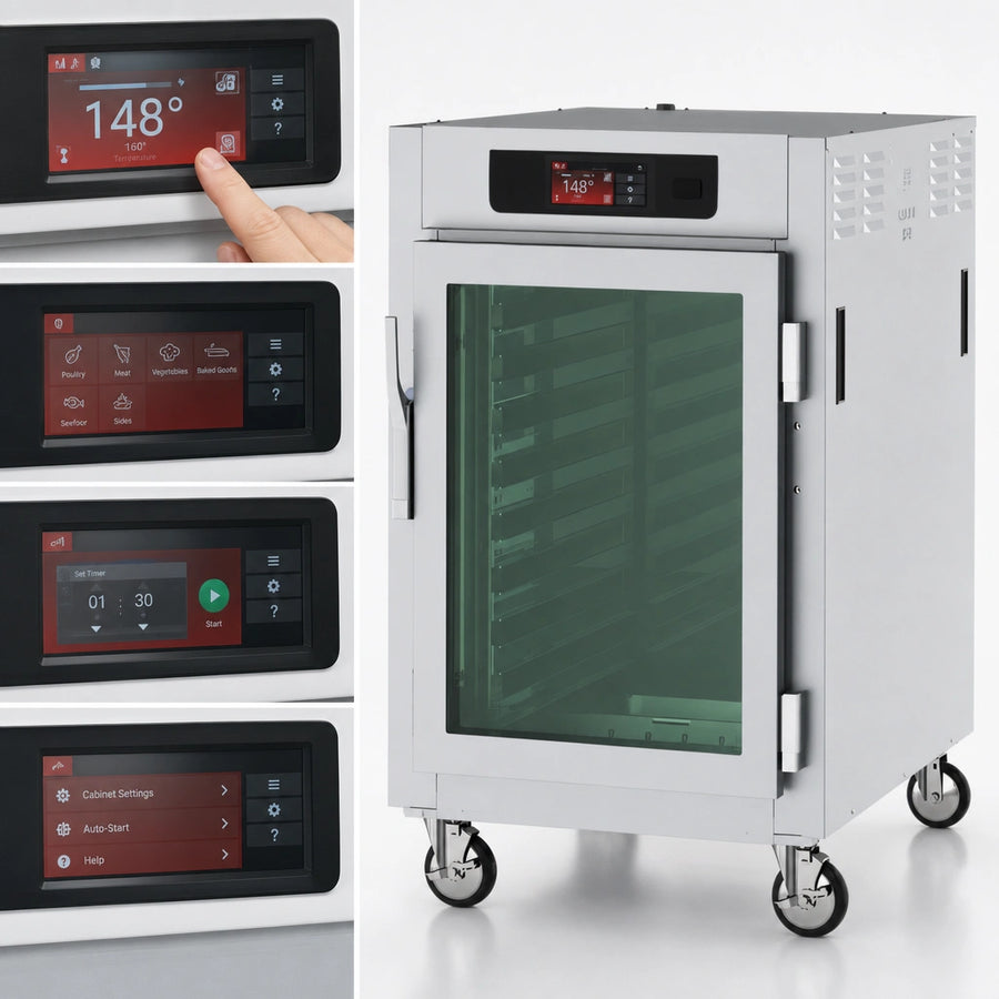 6.8-Inch Touch-Screen Controls