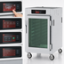 Thumbnail image #3 for Metro C5 8 Series Controlled Temperature Heated Holding Cabinet with Double-Pane Tempered Glass Doors, Lip-Load Slides, 8 Pan Capacity, 120V