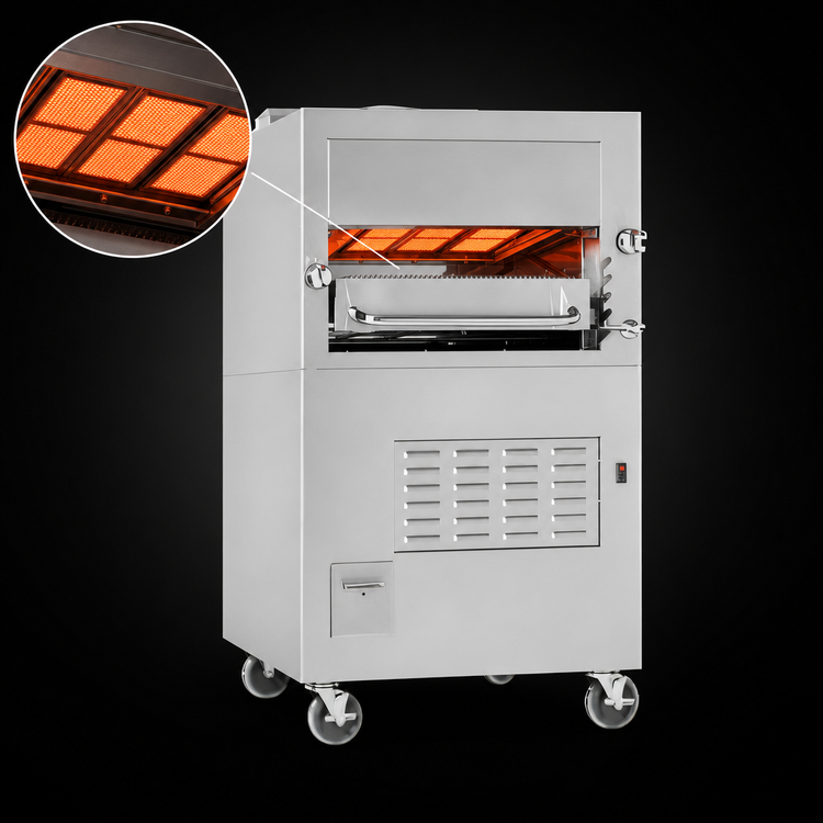 Product image #3 for Southbend E-170 34 Inch Free-Standing Electric Infrared Broiler, Single Deck