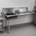 Thumbnail image #3 for John Boos Straight Soiled Undercounter Dishtable, Right-to-Left, 50W x 30D x 44H