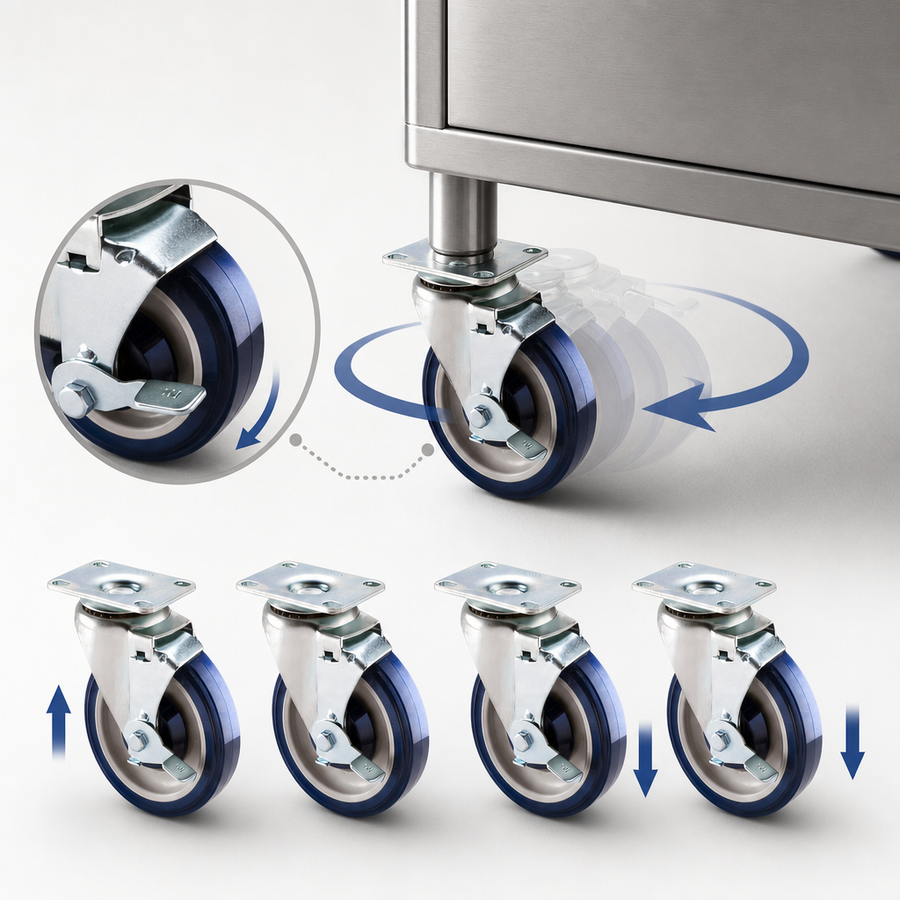Swivel With Brake