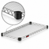 Thumbnail image #3 for EAGLEbrite Quad-Adjust Commercial Wire Shelf, 72 x 24 Inches, Zinc Finish