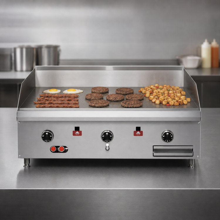 Product image #3 for Southbend HDG-36 36-Inch Countertop Gas Griddle with 1-Inch Polished Steel Plate